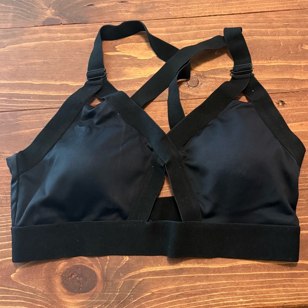 BuffBunny Black Sports Bra